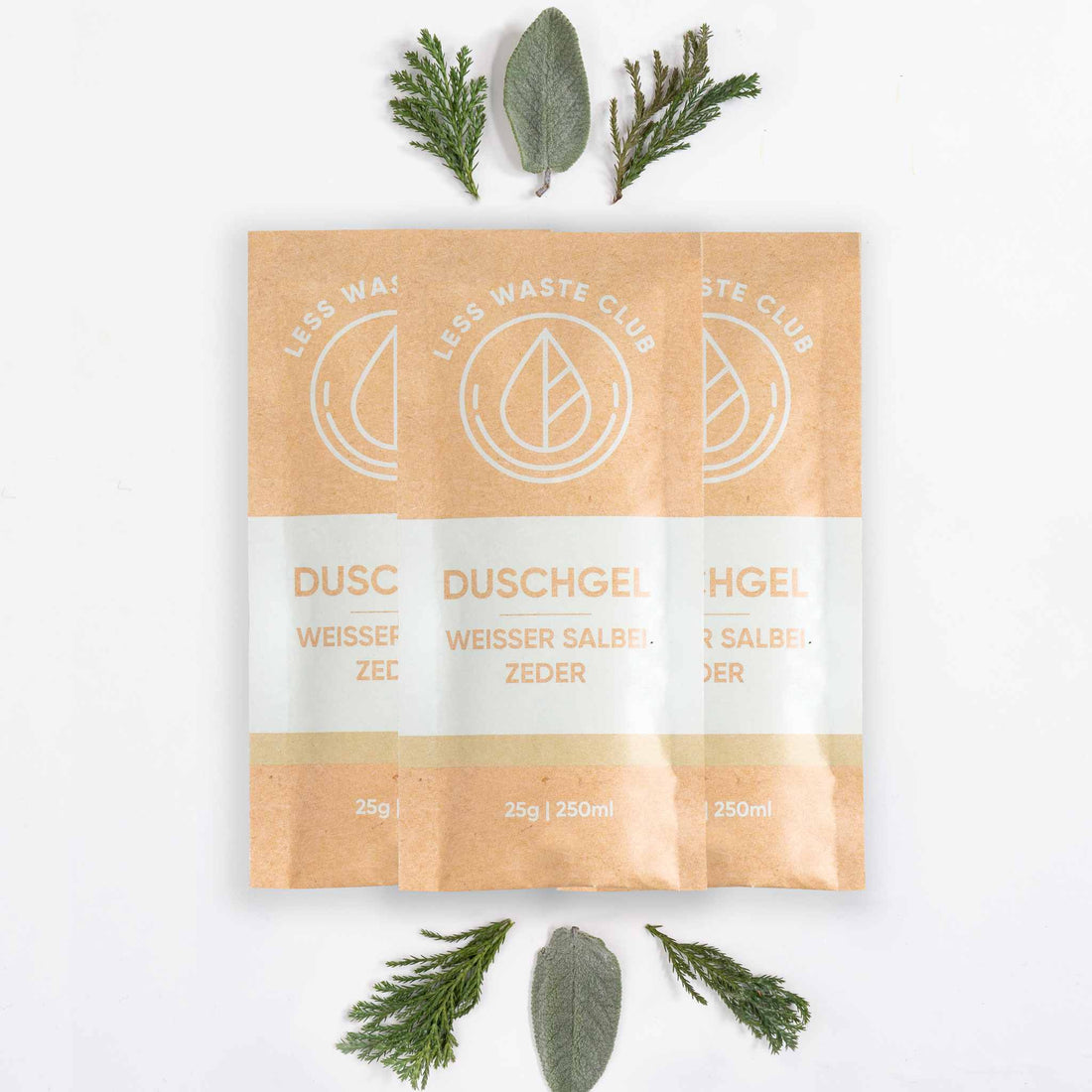 Duschgel Pulver - Bundle | Weißer Salbei Zeder