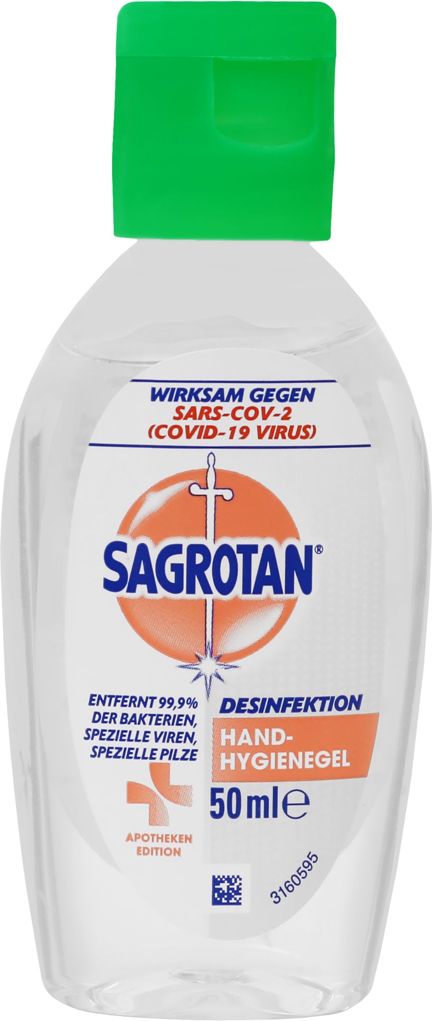 Sagrotan Handhygiene-Gel – Antibakterielles Handdesinfektionsgel für unterwegs