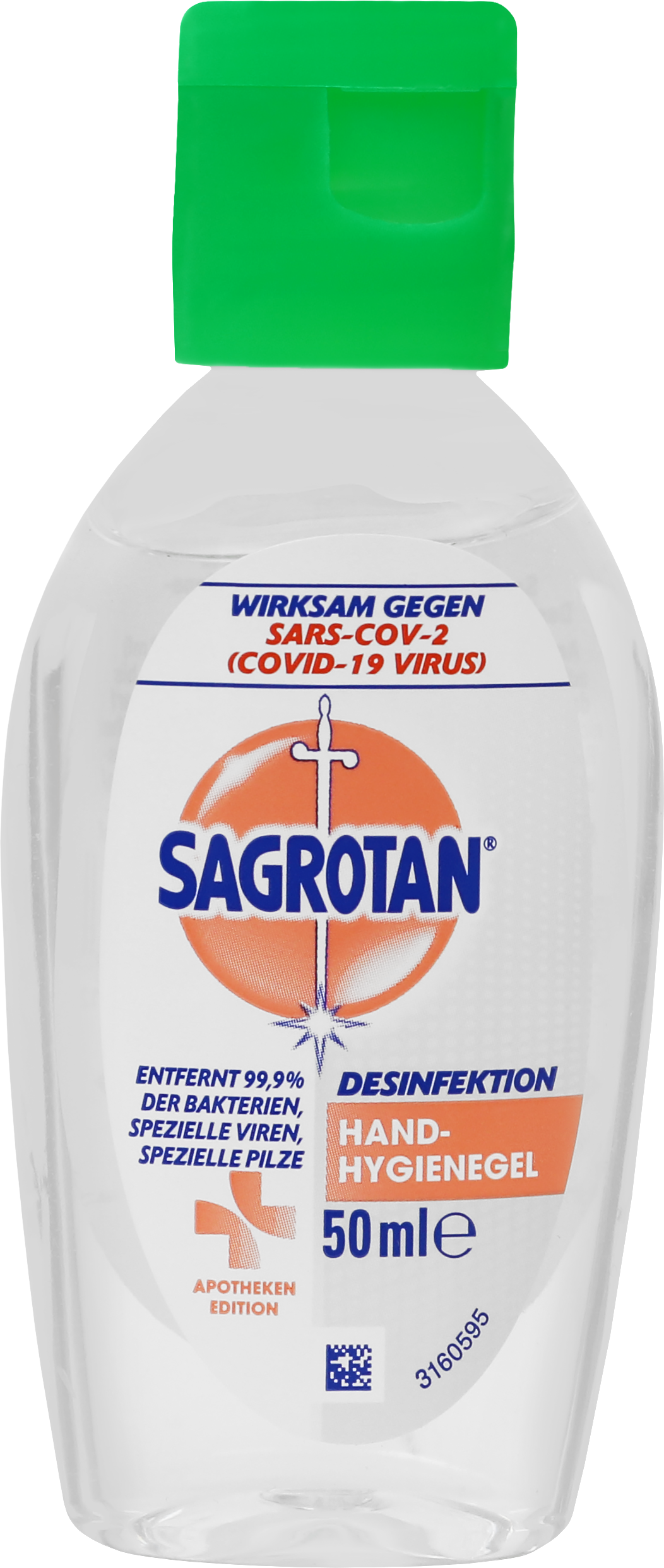 Sagrotan Handhygiene-Gel (PZN: 00257319) – Antibakterielles Handdesinfektionsgel für unterwegs
