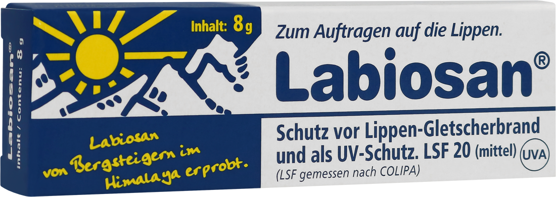 Labiosan Lippenbalsam LSF 20 – Schutz vor Sonne, Kälte & Umwelt (PZN: 01044407)