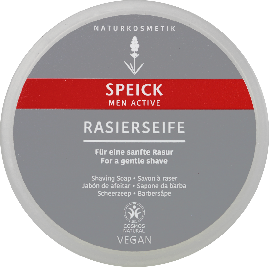 Speick Men Active Rasierseife im Tiegel (PZN: 10188074) – Klassische Nassrasur & sanfte Hautpflege