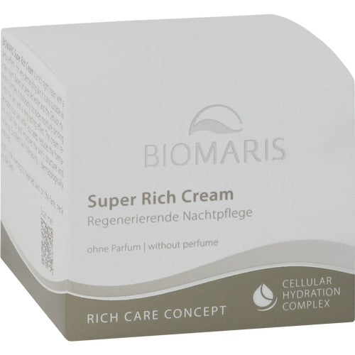 Biomaris Super Rich Cream ohne Parfüm 50 ml - gegen Fältchen