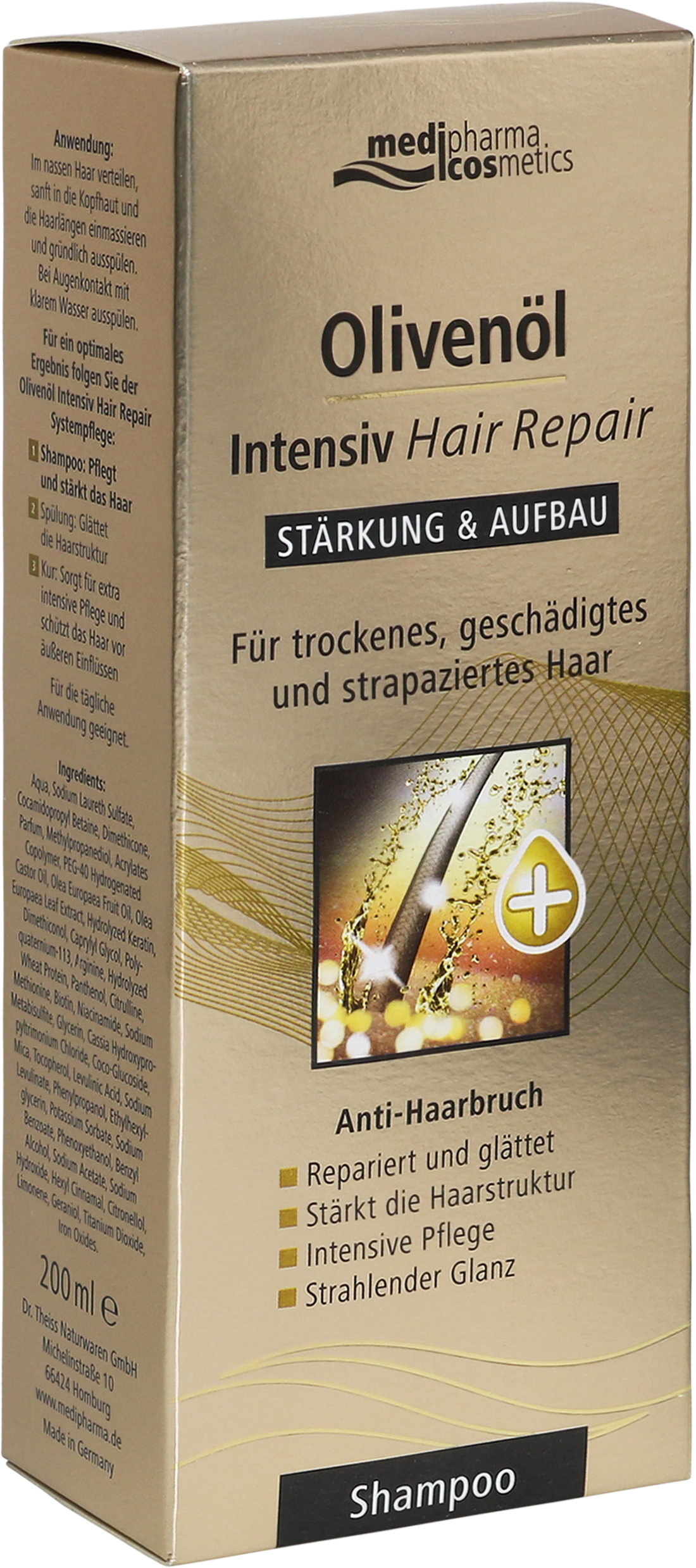 OLIVENOEL INTENSIV HAIR REPAIR SHAMPOO