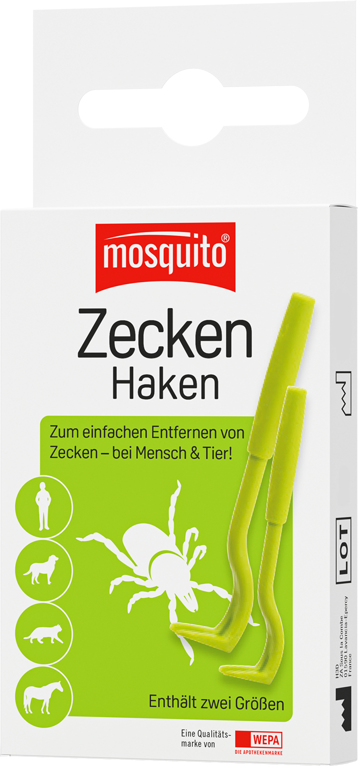 Mosquito Zeckenhaken Set (PZN: 17184978) – Zecken schonend entfernen bei Mensch & Tier