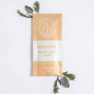 Duschgel Pulver | Weißer Salbei Zeder