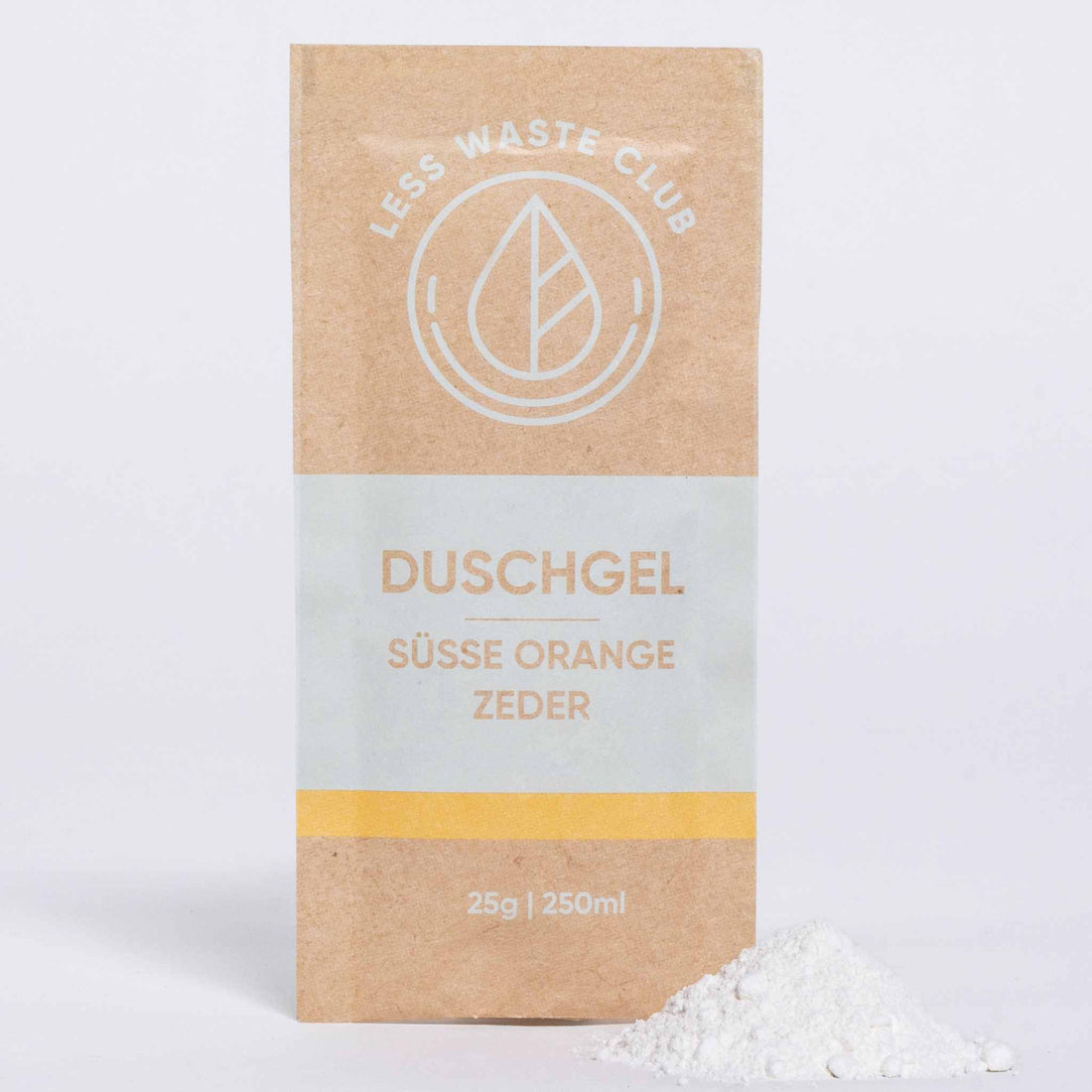 Duschgel Pulver | Süße Orange Zeder