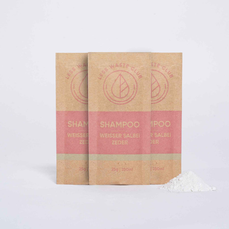 Shampoo Pulver - Bundle | Weisser Salbei Zeder